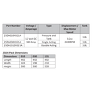 Hydraulic Power Unit 2.5Kw 12vdc 3.2cc S/A 3.8ltr