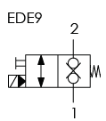 Cartridge Valve -8 Cavity DNO 40LPM