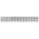 801306017 COUPLING FLAT FACE HI PRESS MALE 1/2 X 7/8 JIC BH