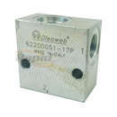 Cartridge Valve Body -8/2 Way, 1/4" BSPP, 350 Bar