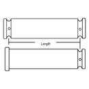 Clevis Pin & R Clip 1" 76mm