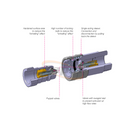 800500005 COUPLING ISO A MALE 1/2" BSPP