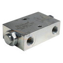 Dual Pilot Check Valve, Line Mount, 3/8 BSPP