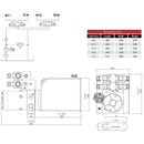 Double Acting x 2 Power Unit (DC) - Maximum Pressure 3000psi