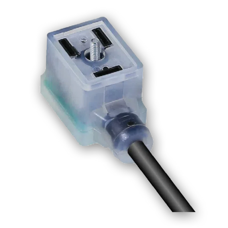 DIN Plugs 43650 Form B IND 2-Pole + PE