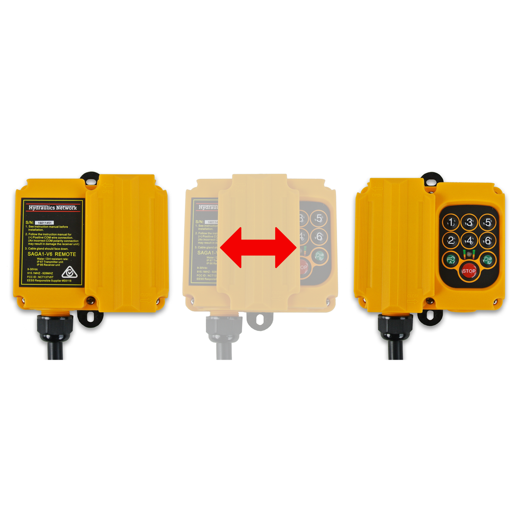 Handset Only V6 6 Button – Rapid Hydraulics
