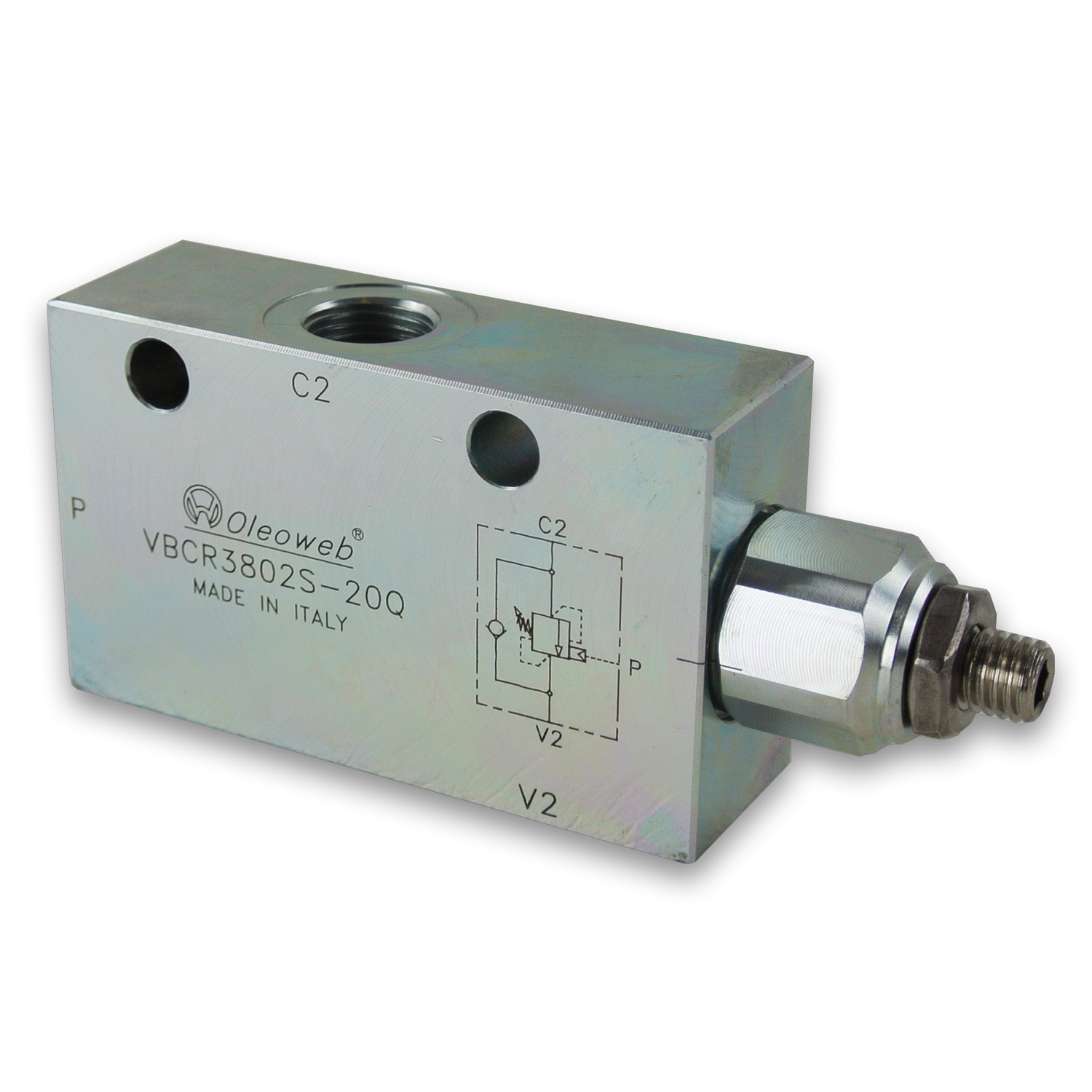Vbcr Single Counter Balance Valve Internal Vent VBCR – Rapid Hydraulics